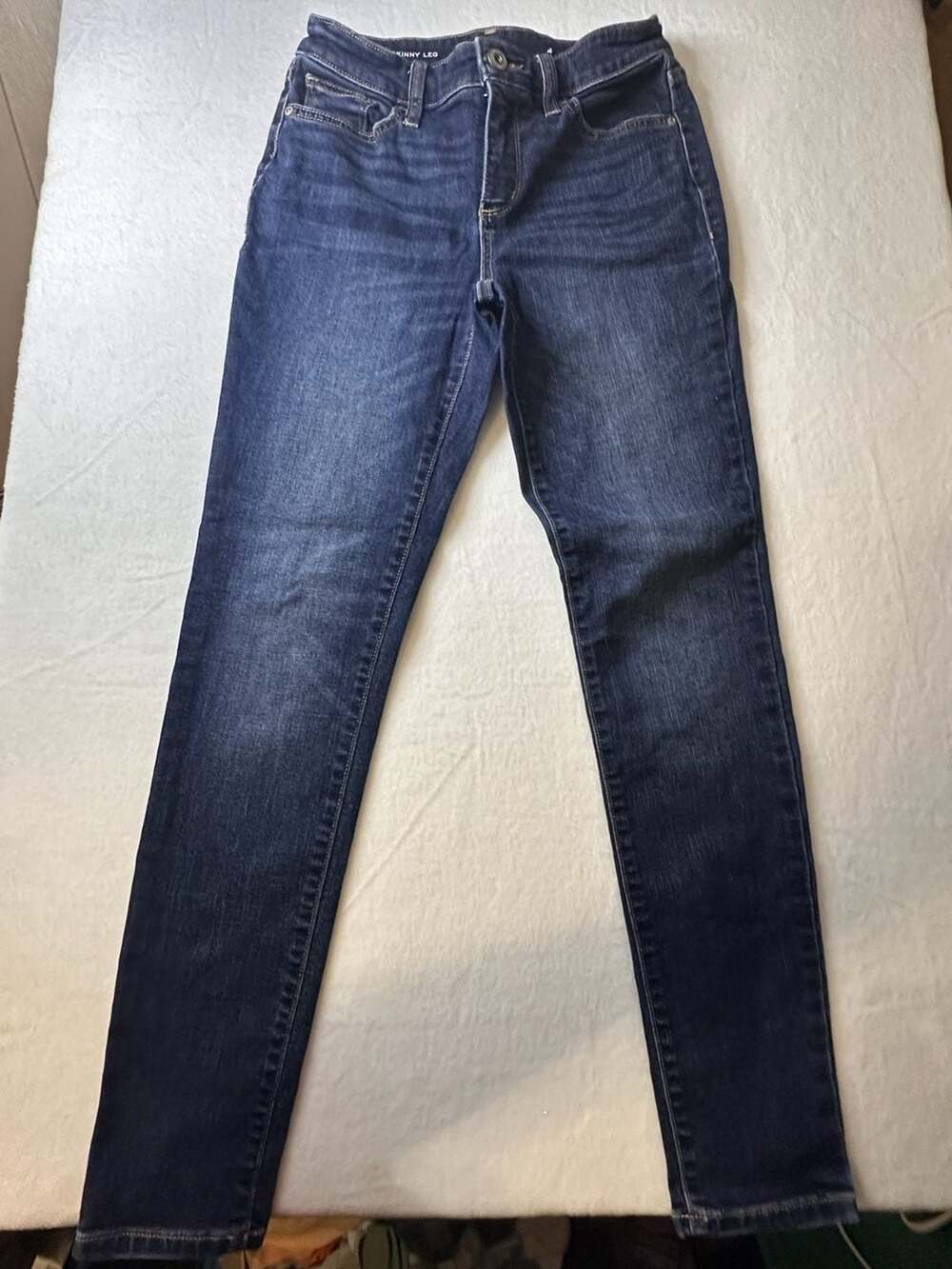 St. John's Bay Women's Skinny Leg Denim Jeans Size 4